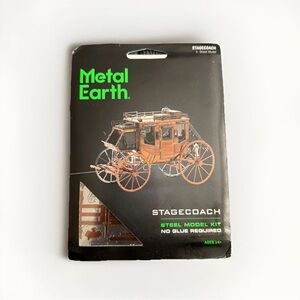 Stagecoach Steel Model Kit - Brown and Silver
